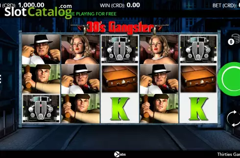 Скрин2. 30s Gangster слот
