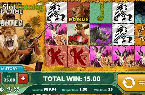 Скрин3. Big Game Hunter слот