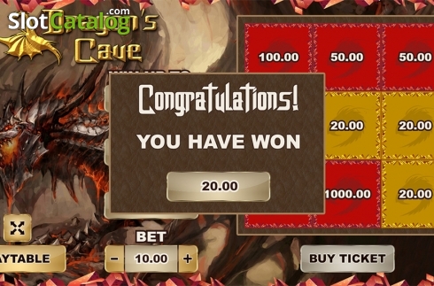 Скрин5. Dragons Cave (PlayPearls) слот