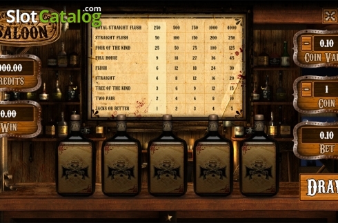 Скрин2. Jacks or Better Saloon слот