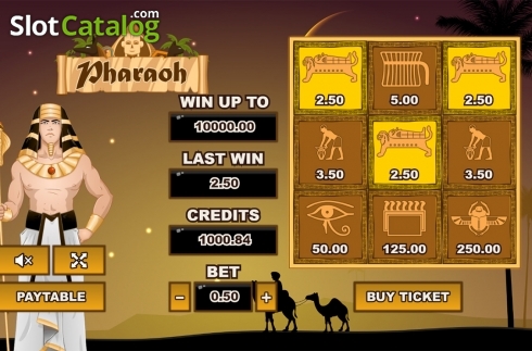Скрин3. Pharaoh (PlayPearls) слот