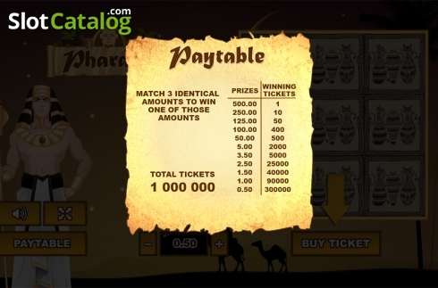 Скрин5. Pharaoh (PlayPearls) слот