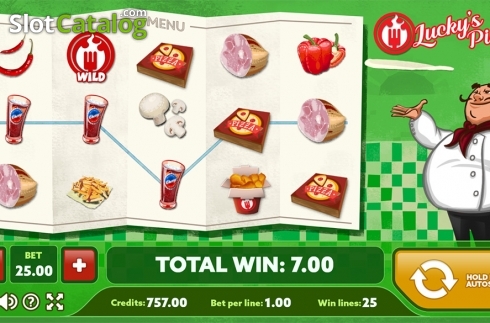 Скрин4. Lucky's Pizza слот