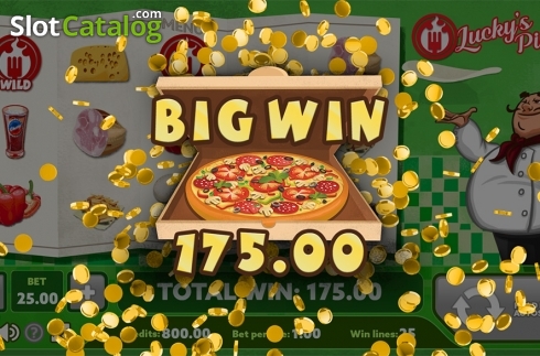 Скрин6. Lucky's Pizza слот