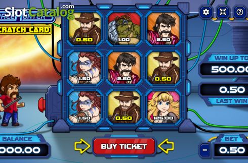 Скрин3. Space Hunters Scratch Card слот