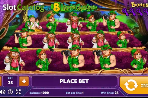 Скрин2. 8 Leprechauns слот