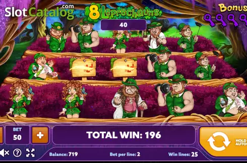 Скрин4. 8 Leprechauns слот