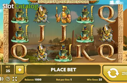 Скрин2. Egypt: Land of the Gods слот
