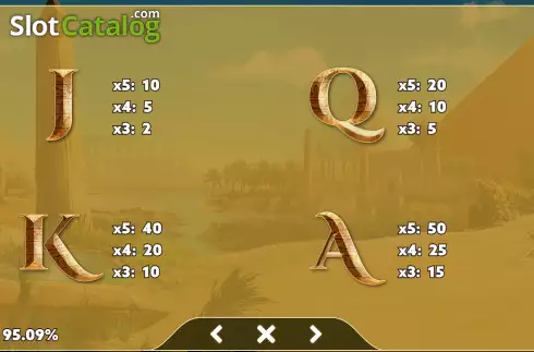 Скрин9. Egypt: Land of the Gods слот