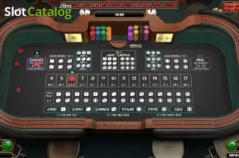 Скрин4. Sic Bo (PlayPearls) слот
