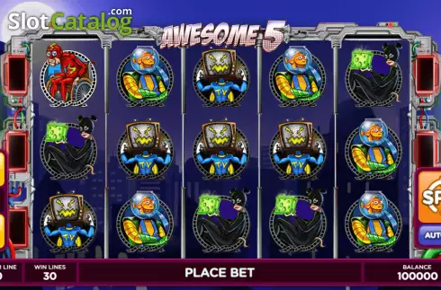 Скрин2. Awesome 5 слот