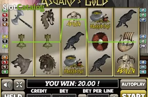 Скрин3. Asgards Gold слот