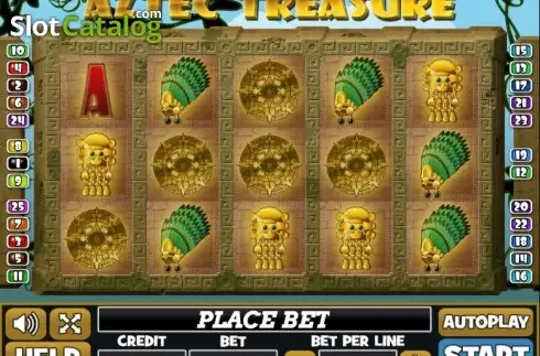 Скрин2. Aztec Treasure (PlayPearls) слот