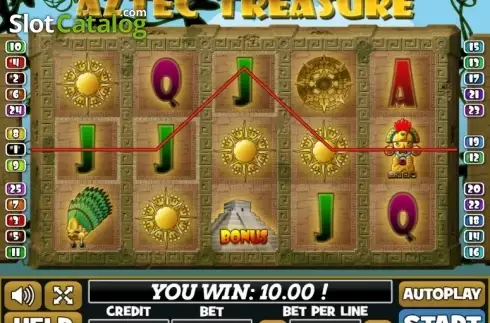 Скрин3. Aztec Treasure (PlayPearls) слот