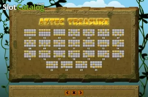 Скрин6. Aztec Treasure (PlayPearls) слот
