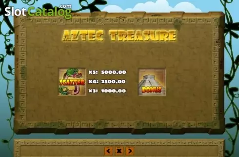 Скрин7. Aztec Treasure (PlayPearls) слот