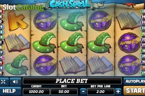 Скрин2. Cash Spell слот