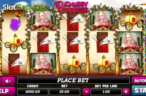Скрин2. Chubby Princess слот