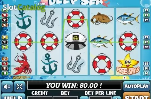 Скрин3. Deep Sea (PlayPearls) слот