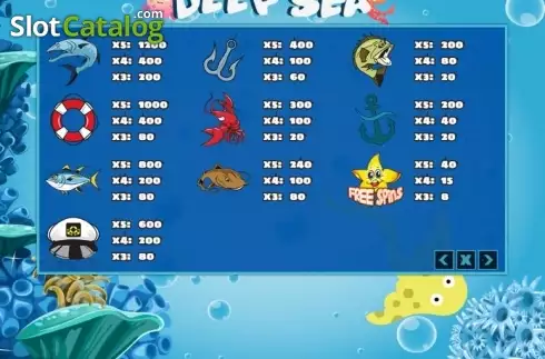 Скрин4. Deep Sea (PlayPearls) слот