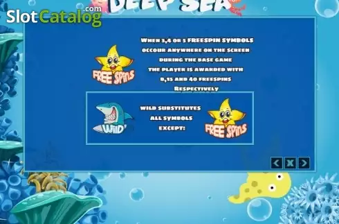 Скрин6. Deep Sea (PlayPearls) слот