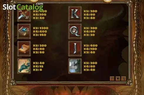Скрин4. Dragons Gold (PlayPearls) слот