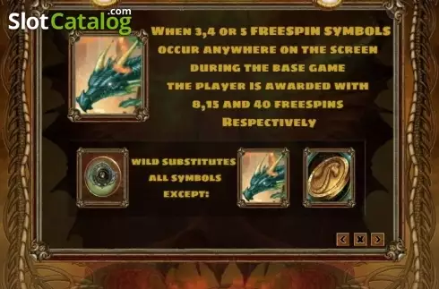 Скрин6. Dragons Gold (PlayPearls) слот