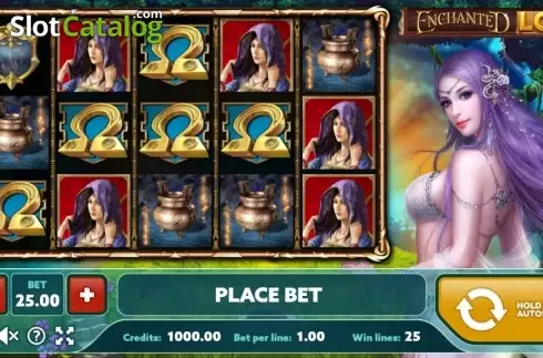 Скрин2. Enchanted Lot слот