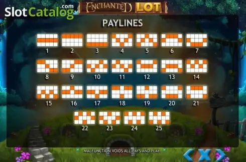Скрин5. Enchanted Lot слот