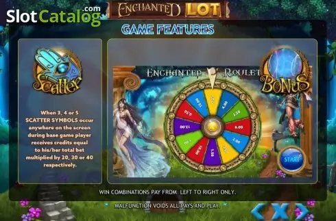 Скрин6. Enchanted Lot слот