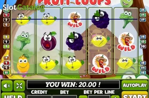 Скрин3. Fruit Loops слот