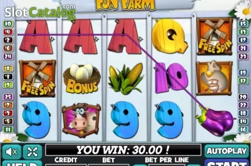 Скрин3. Fun Farm слот