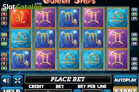 Скрин2. Golden Stars (PlayPearls) слот