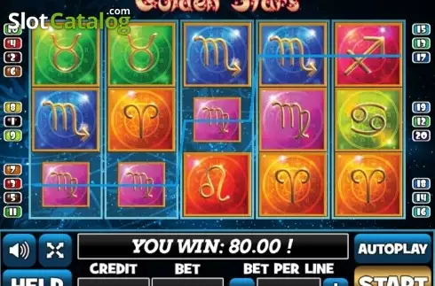 Скрин3. Golden Stars (PlayPearls) слот