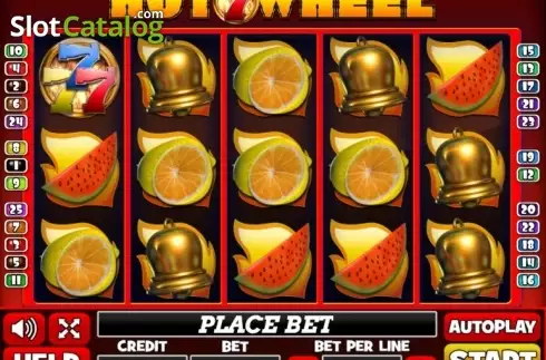 Скрин2. Hot 7 Wheel слот