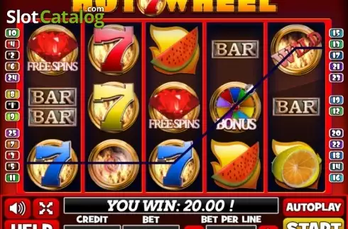 Скрин3. Hot 7 Wheel слот