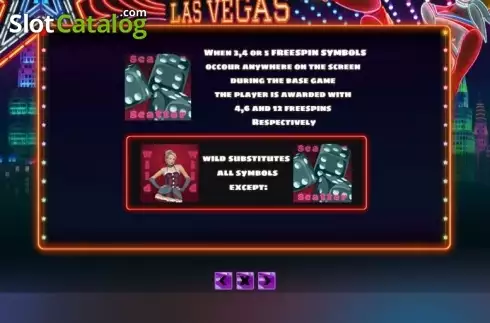 Скрин6. Las Vegas (PlayPearls) слот