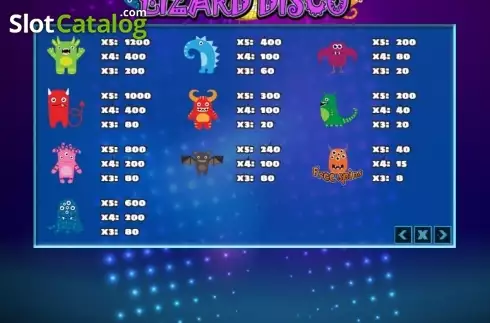 Скрин4. Lizard Disco слот