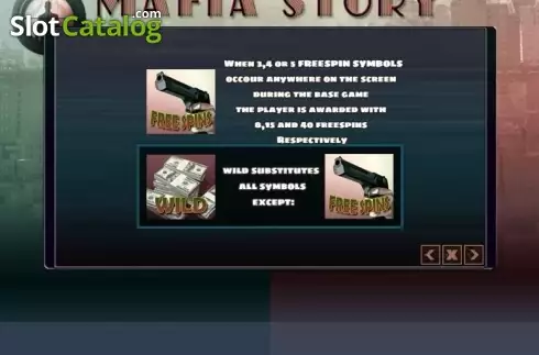 Скрин6. Mafia Story слот