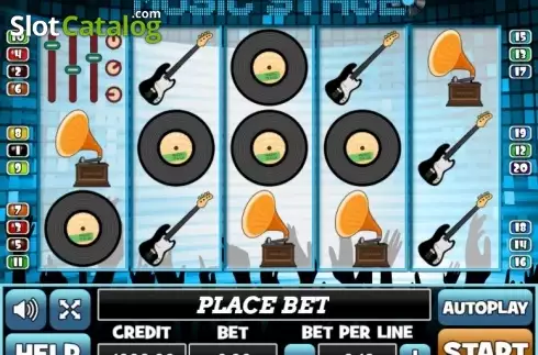 Скрин2. Music Stage слот