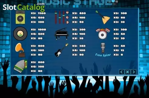 Скрин4. Music Stage слот
