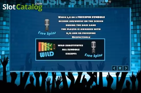 Скрин6. Music Stage слот