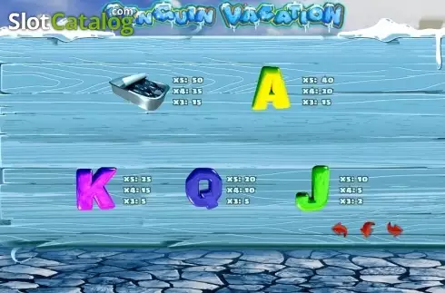 Скрин5. Penguin Vacation (PlayPearls) слот