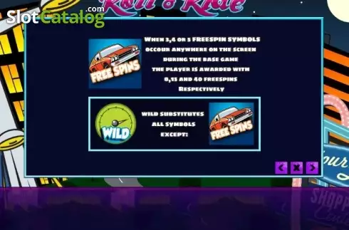 Скрин6. Roll and Ride слот