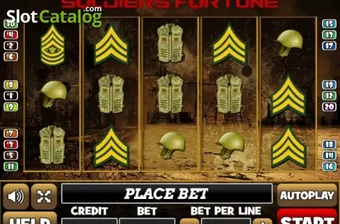 Скрин2. Soldiers Fortune слот