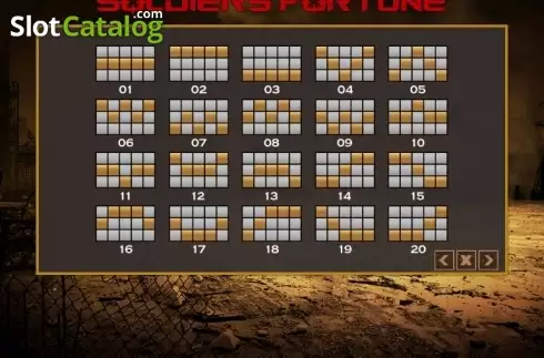 Скрин5. Soldiers Fortune слот