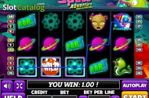 Скрин3. Space Adventure (PlayPearls) слот