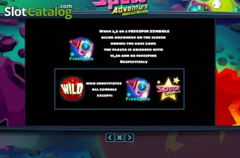 Скрин6. Space Adventure (PlayPearls) слот