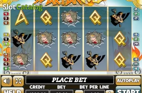 Скрин2. Spartan Gold слот