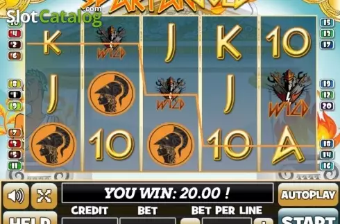 Скрин3. Spartan Gold слот